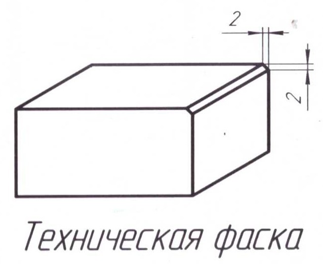 Техническая фаска